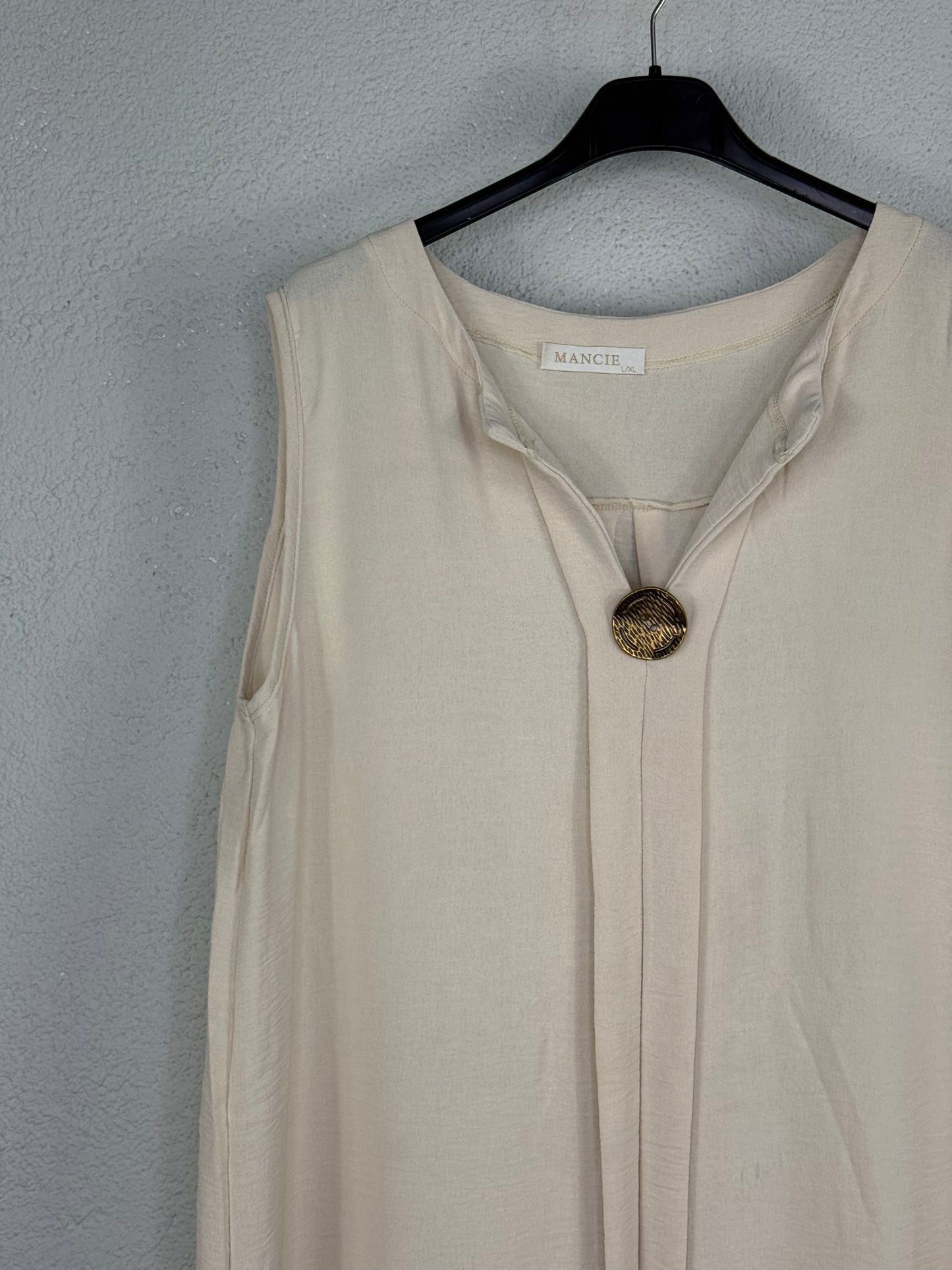 Vestido Saona Beige