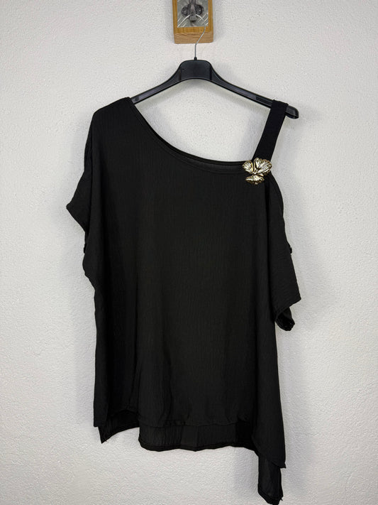 Blusa Dama negra