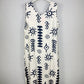 Vestido Andújar Blanco/Azul Marino