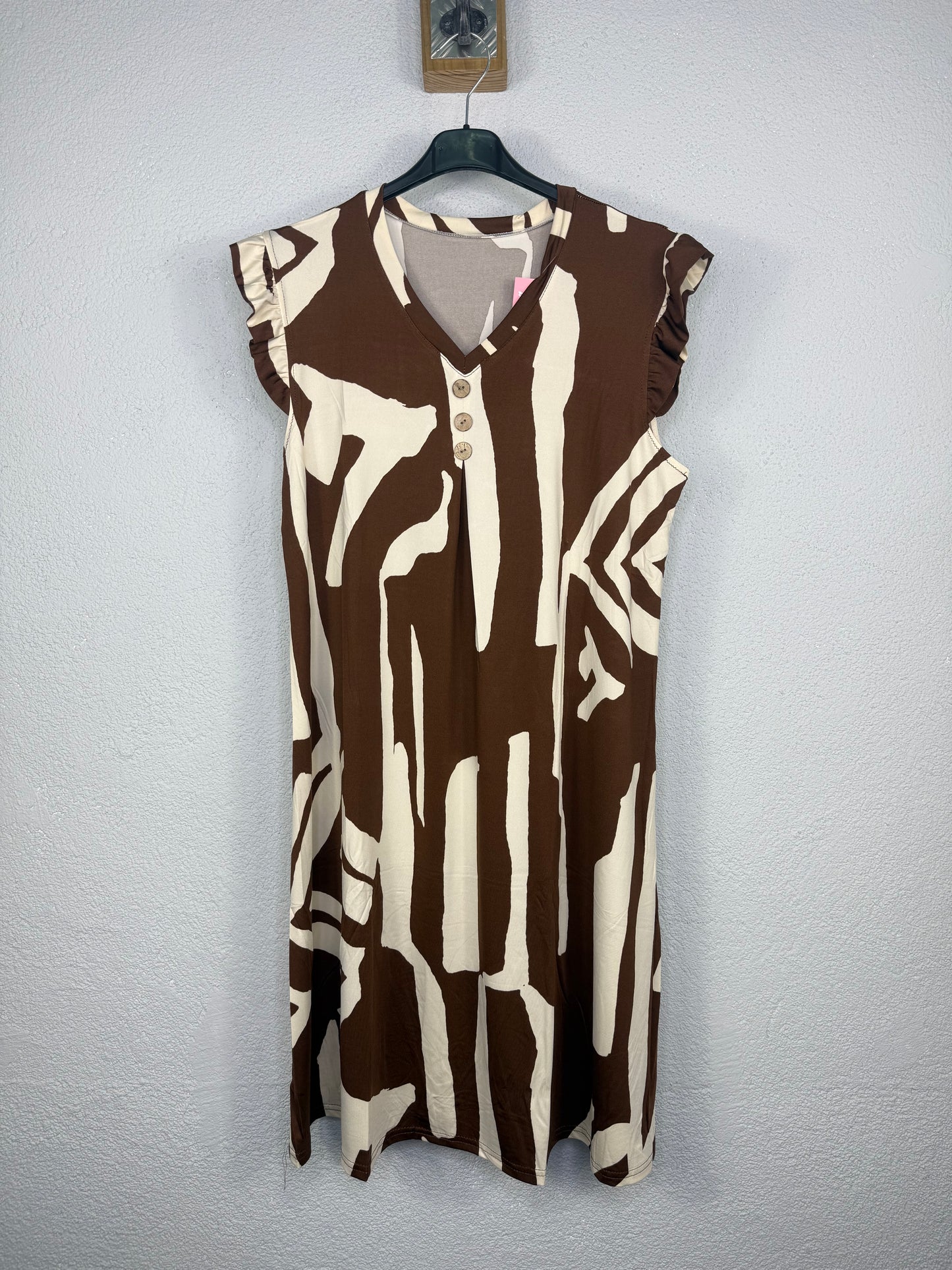 Vestido Catalina Marrón Chocolate