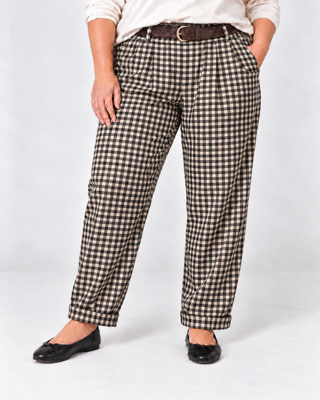 Pantalon Ébano cuadritos