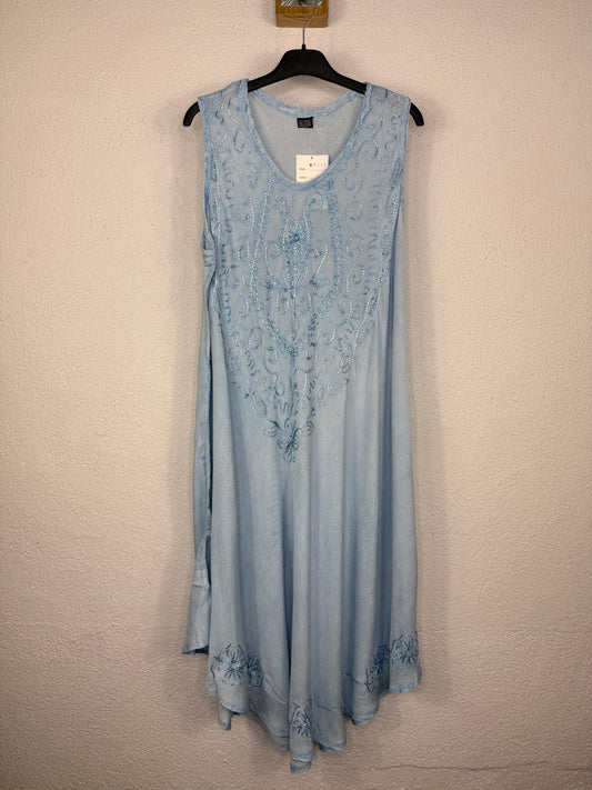 Vestido Creta Azul bebé