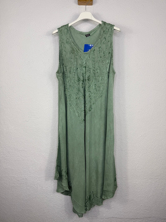 Vestido Creta verde