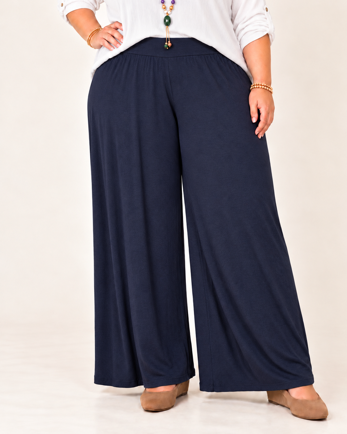 Pantalón Miel Azul PLUS