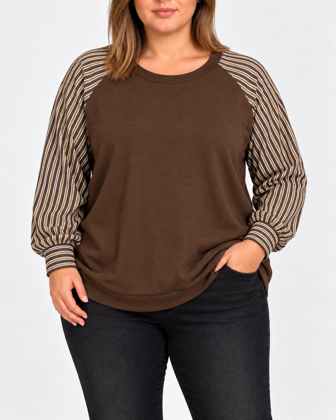 Sudadera Zafiro Marrón chocolate