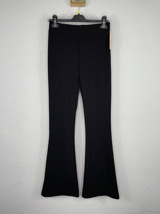 Pantalón campana Vela Negro