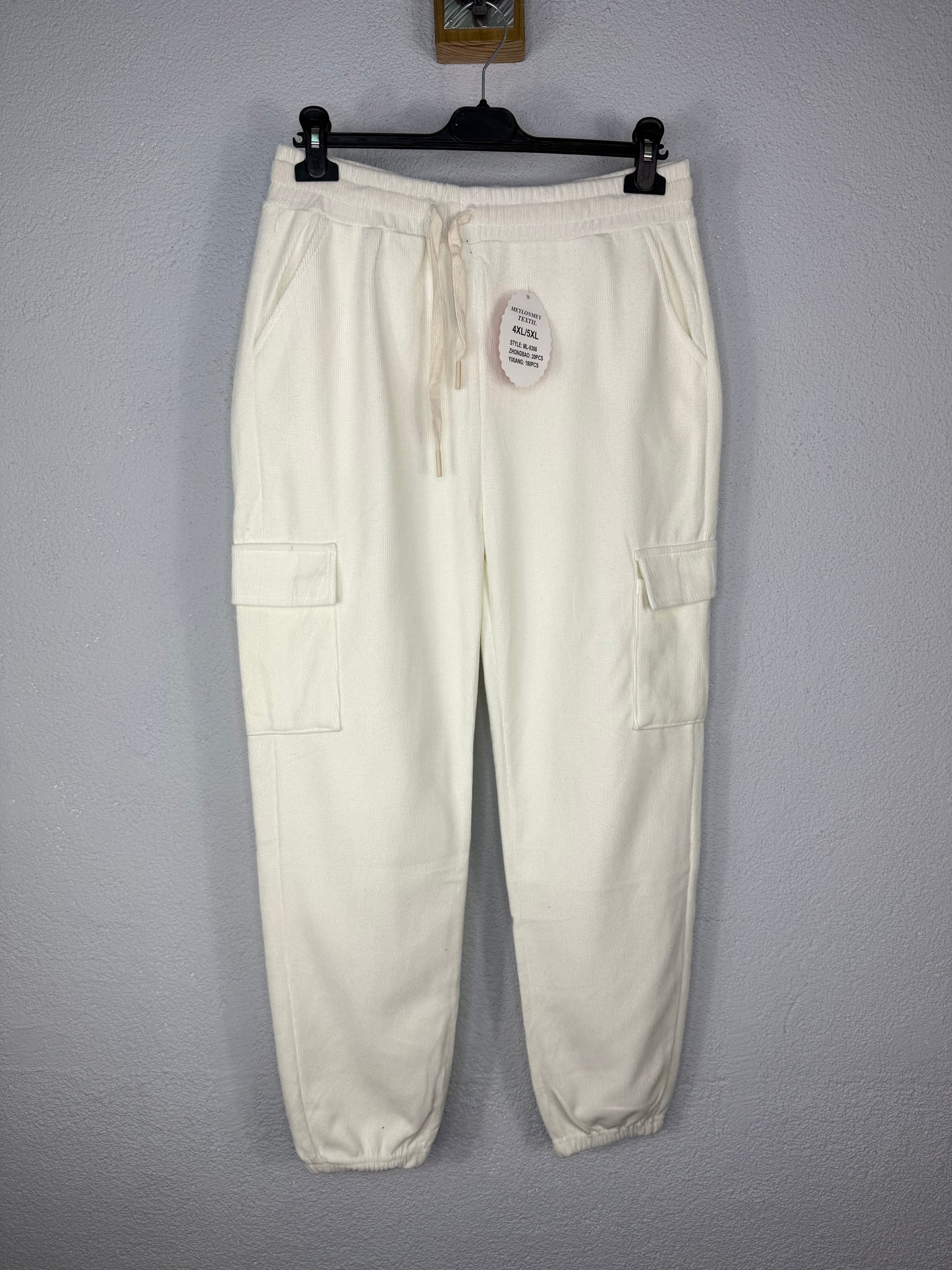 Pantalón Suiza cargo Blanco