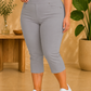 Pantalón Quebec pirata Gris