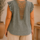 Blusa Palma Caqui