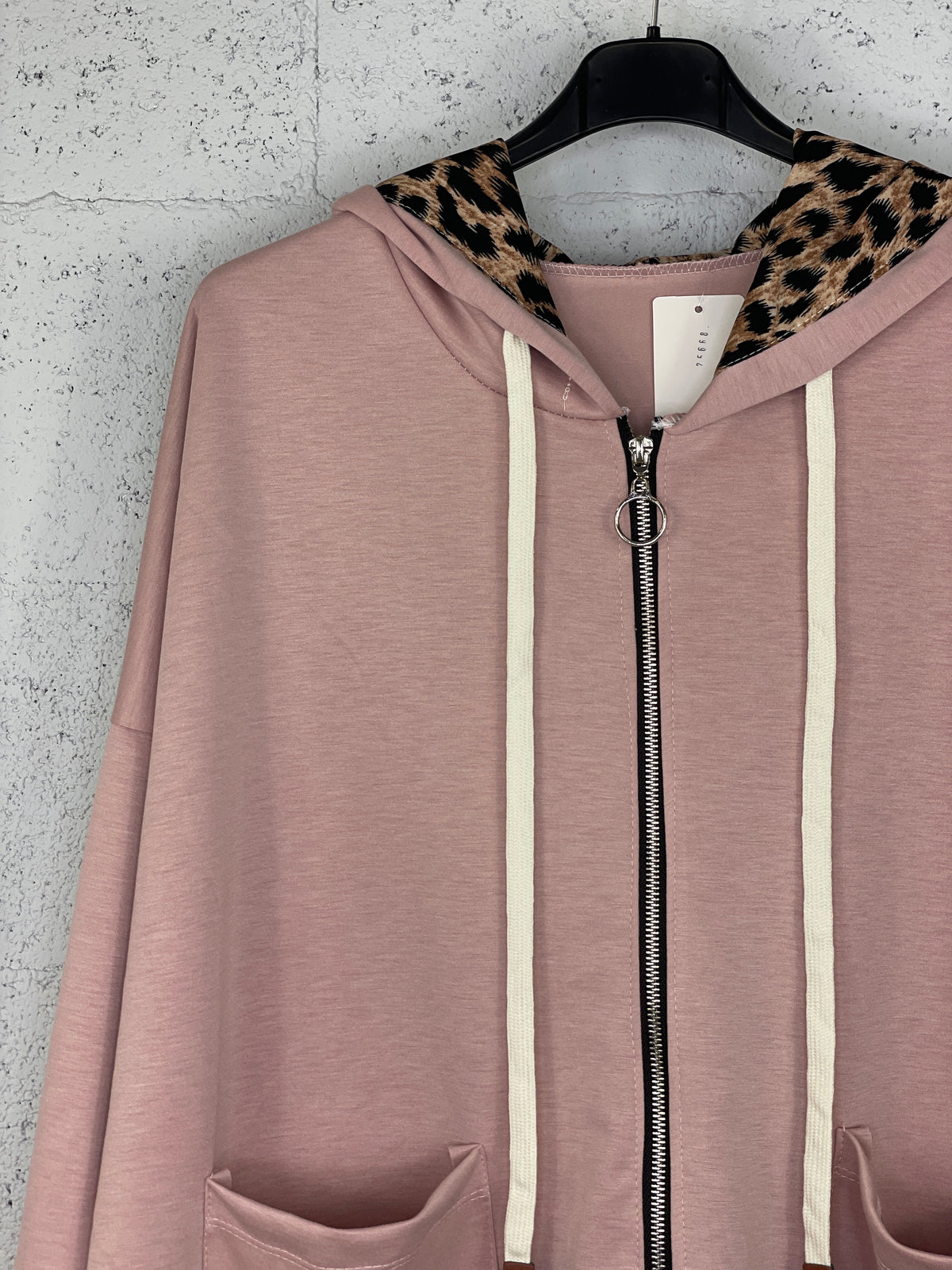 Sudadera Leía Rosa claro