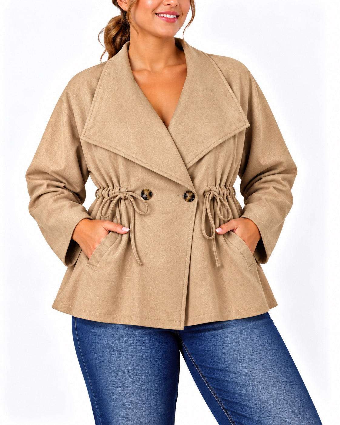 Chaqueta Kenia Beige