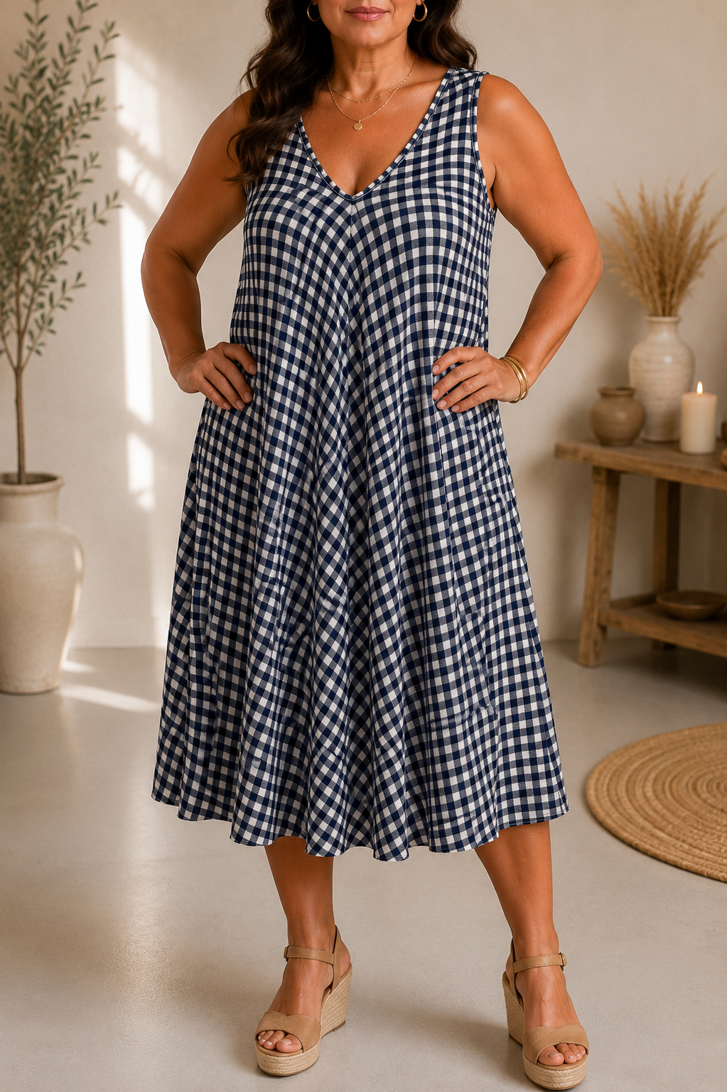 Vestido Candela Azul