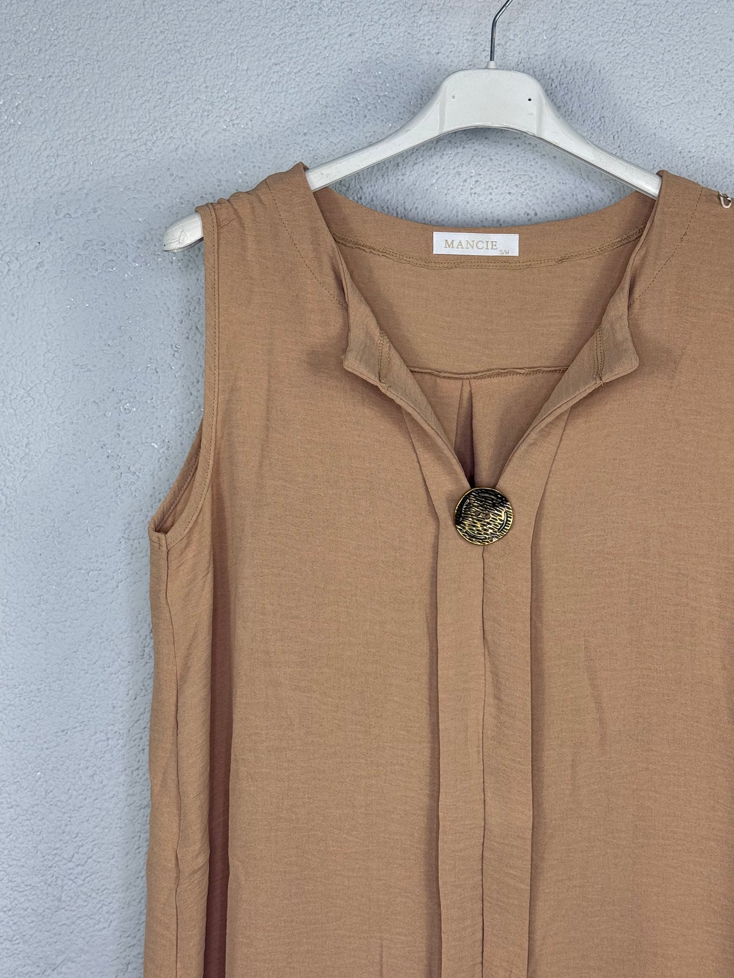 Vestido Saona Camel