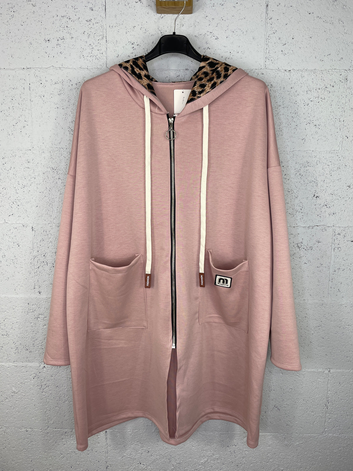 Sudadera Leía Rosa claro