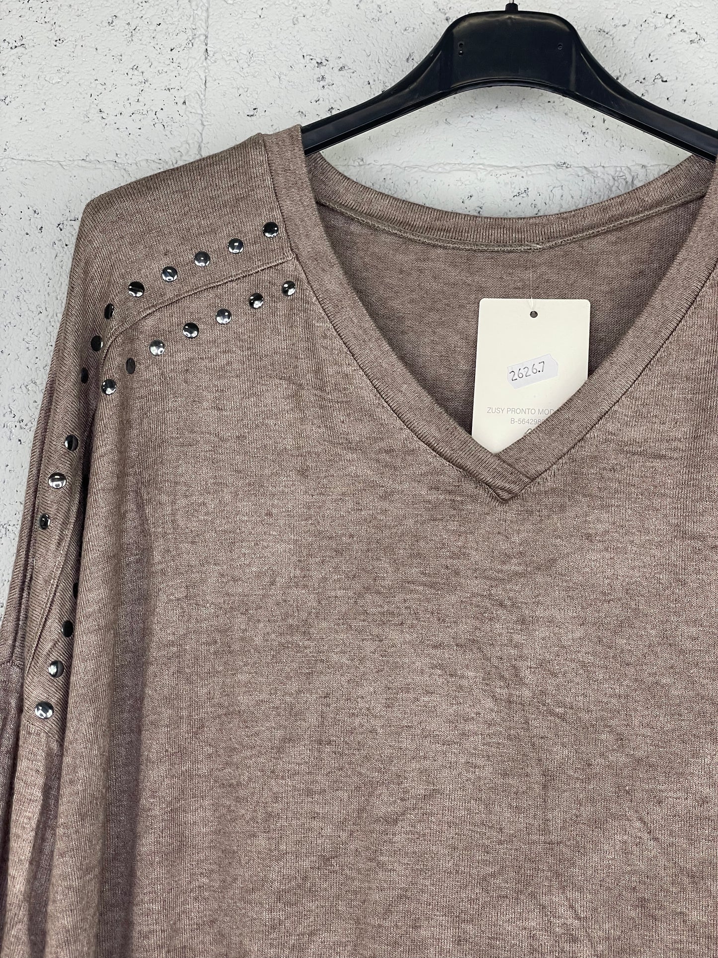 Camiseta Inés Marrón Taupe