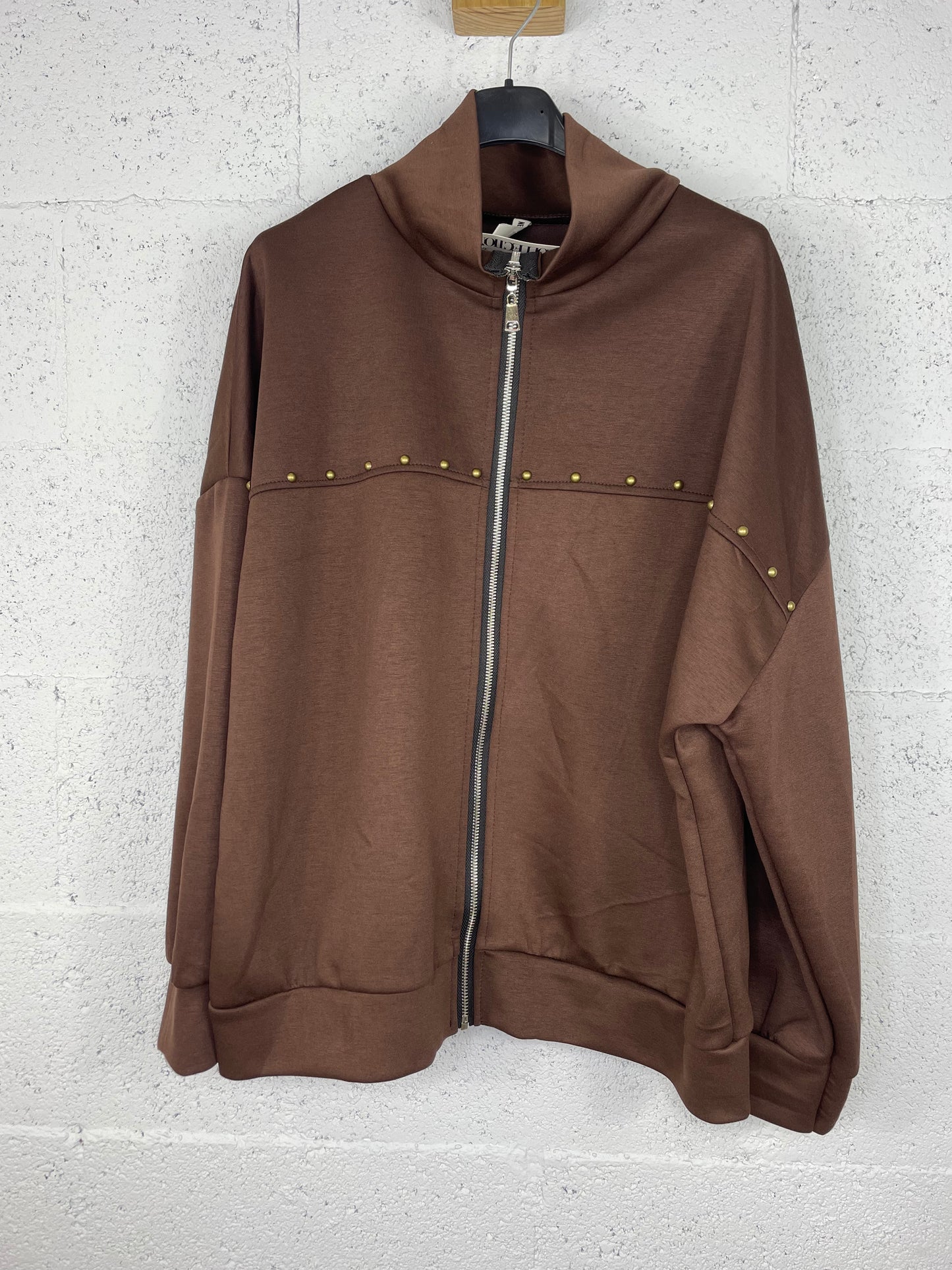 Chaqueta Elena Marrón Chocolate
