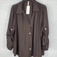 Camisa Vera Marrón Chocolate