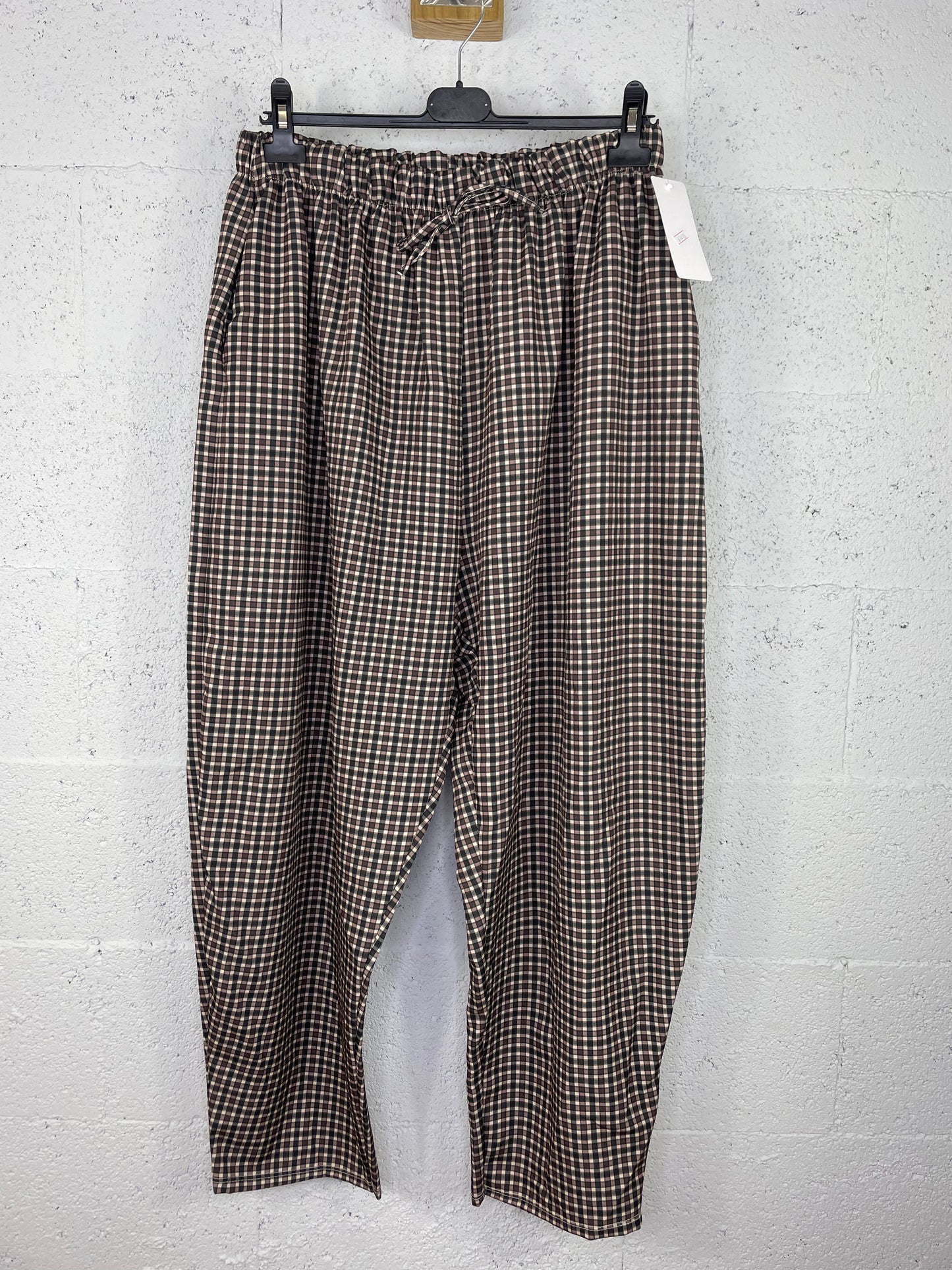 Pantalón Oliva Cuadros
