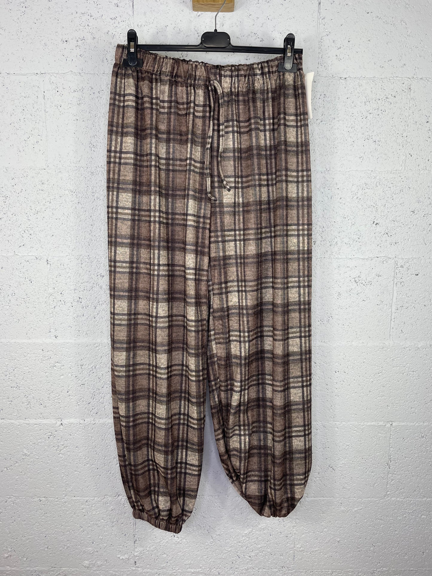 Pantalón Porto Cuadros marrones