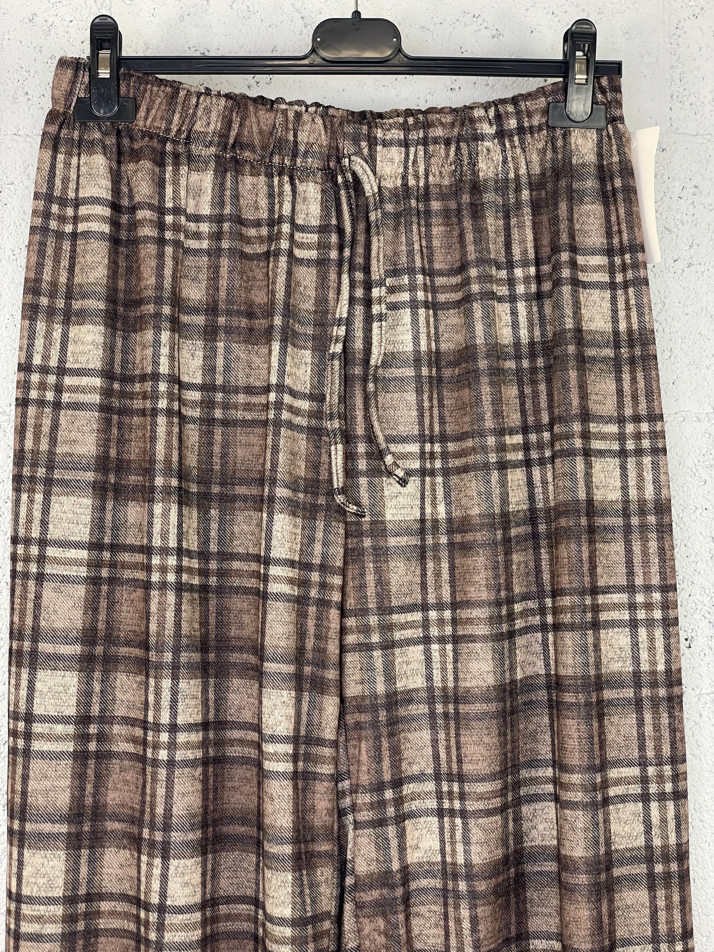 Pantalón Porto Cuadros marrones