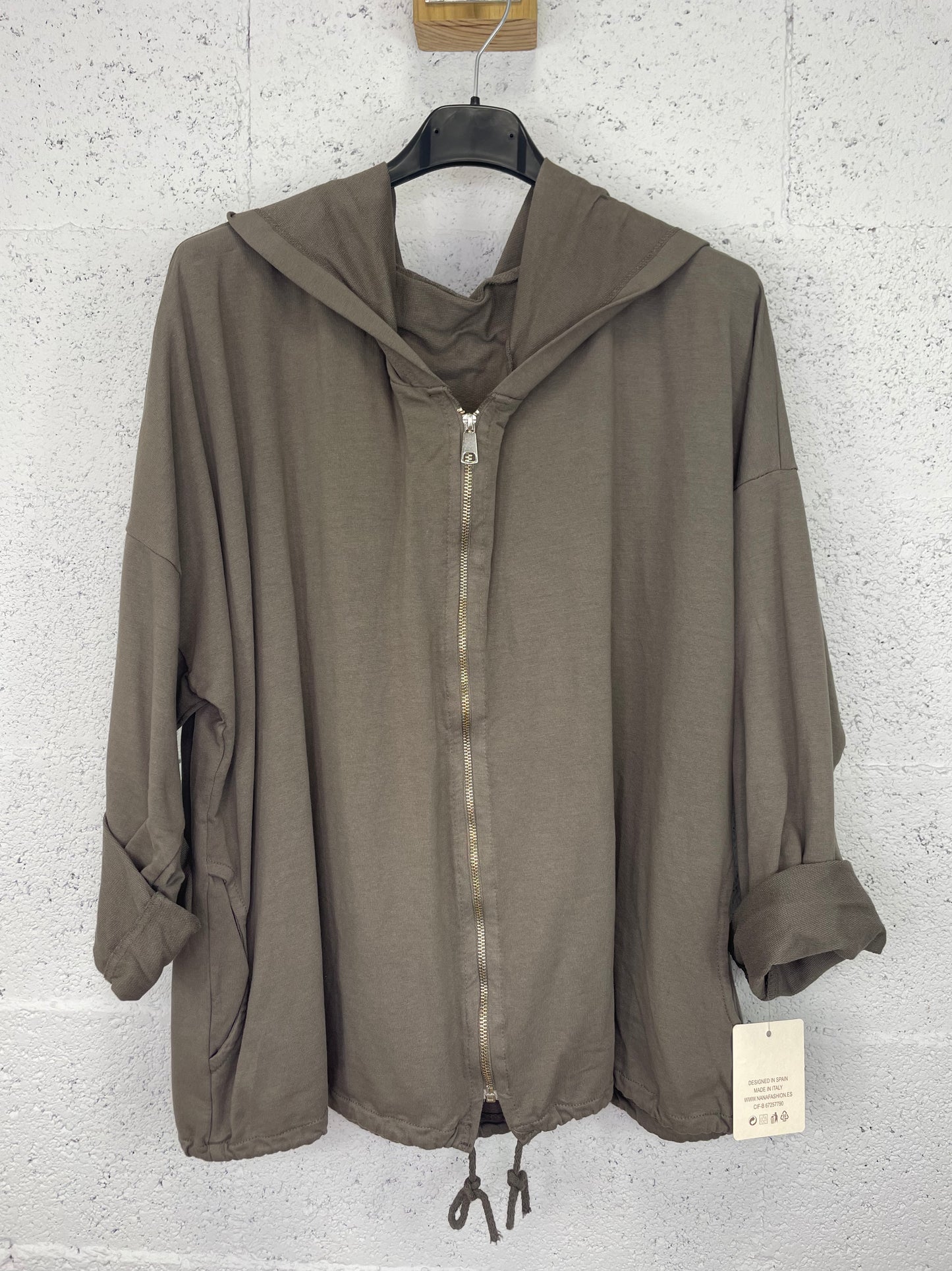 Sudadera Bilbao Taupe