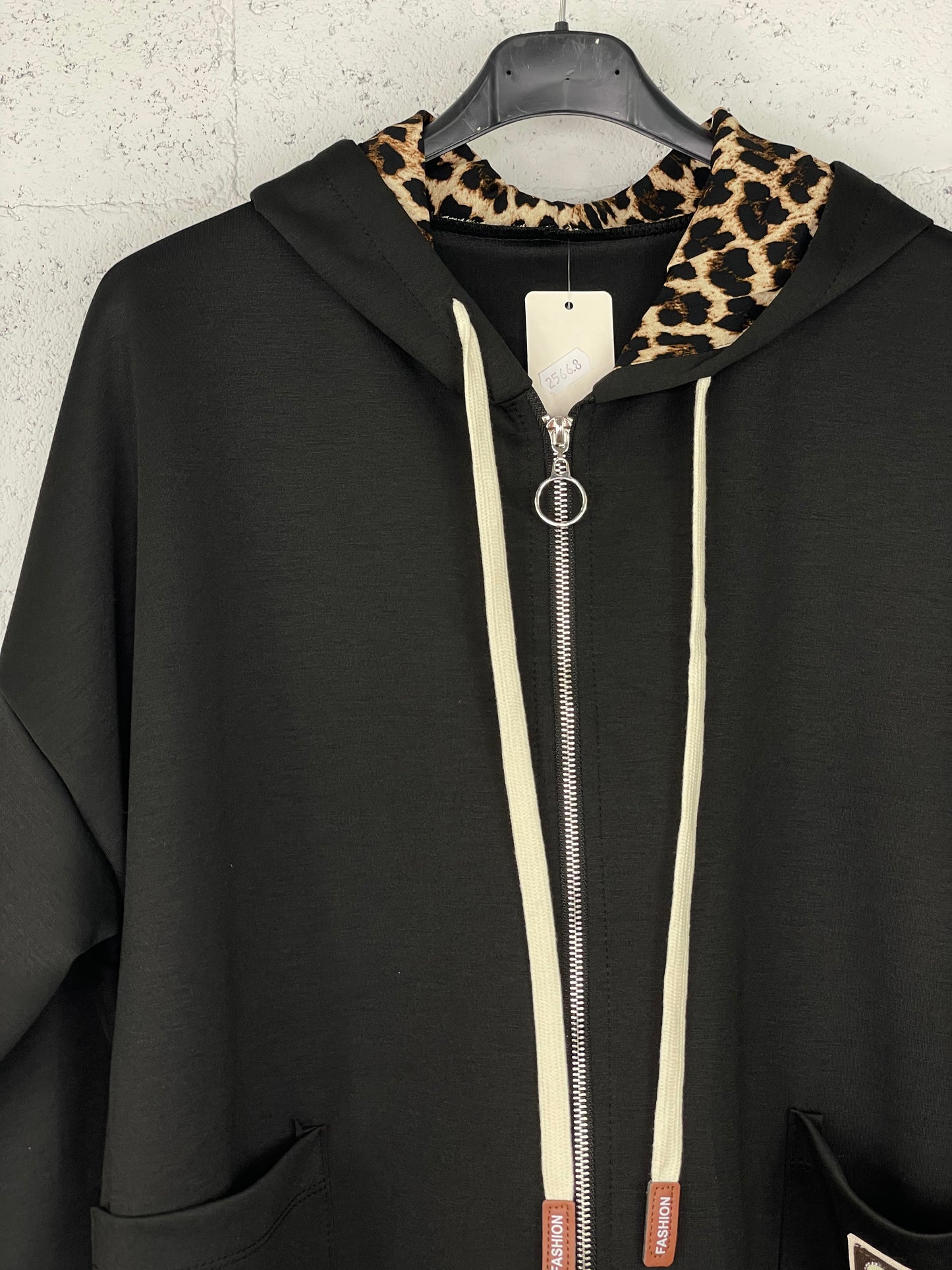 Sudadera Leía Negro