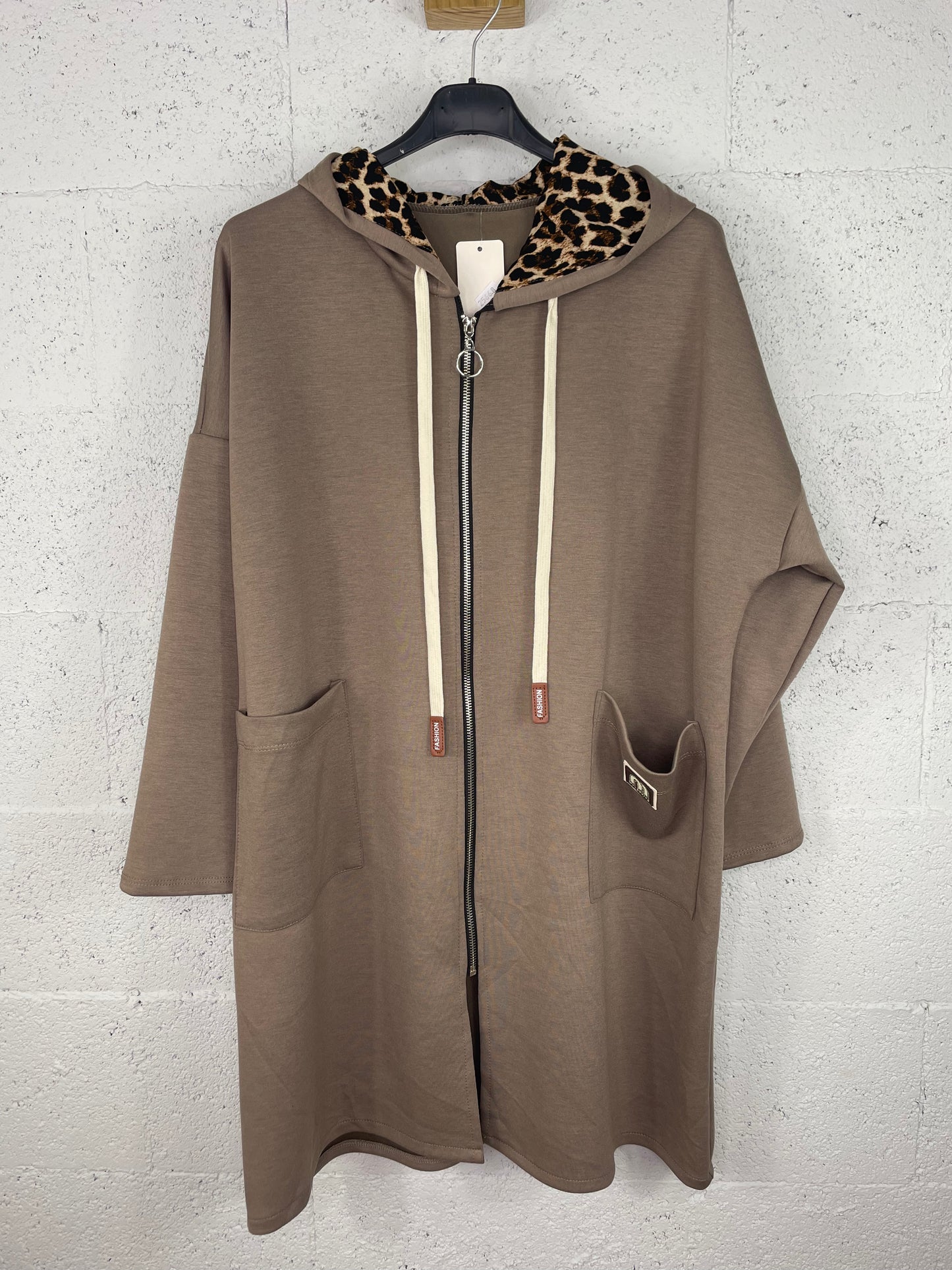 Sudadera Leía Taupe