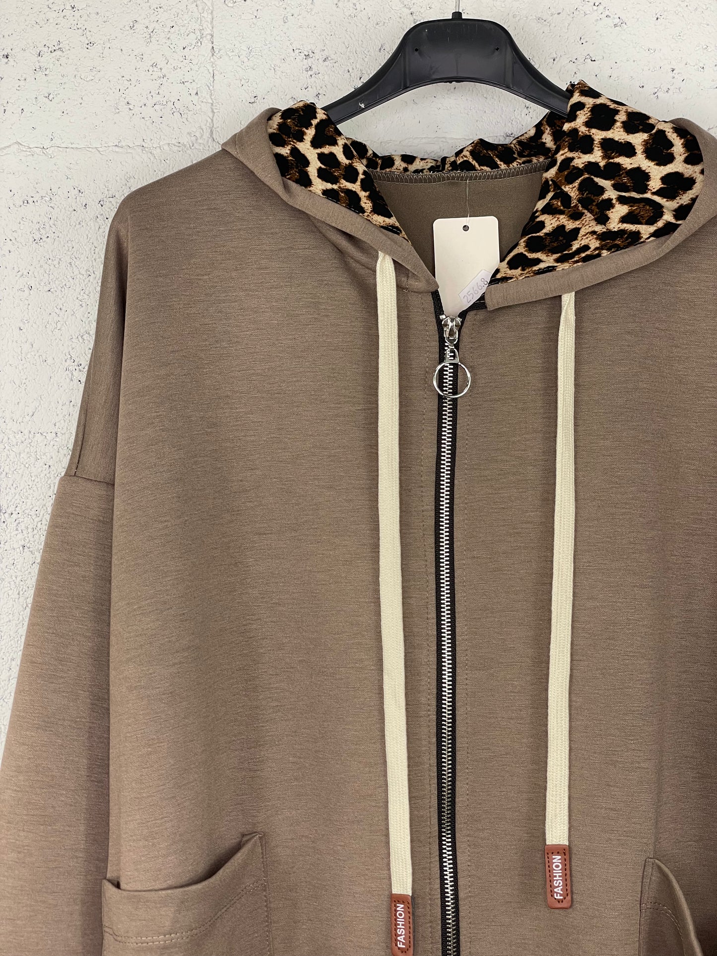 Sudadera Leía Taupe