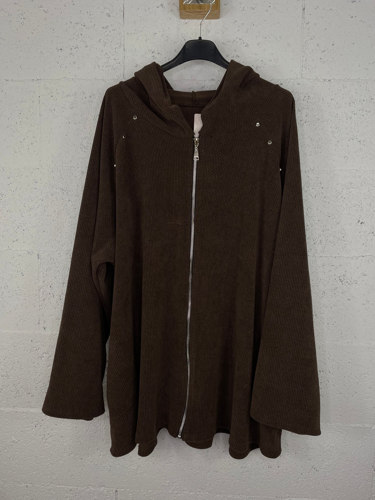 Sudadera Perla Marrón chocolate