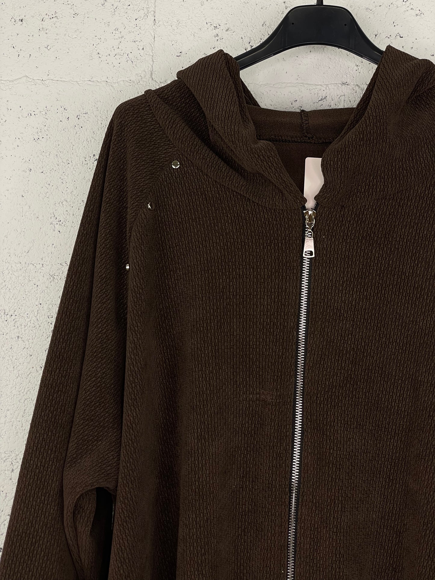 Sudadera Perla Marrón chocolate