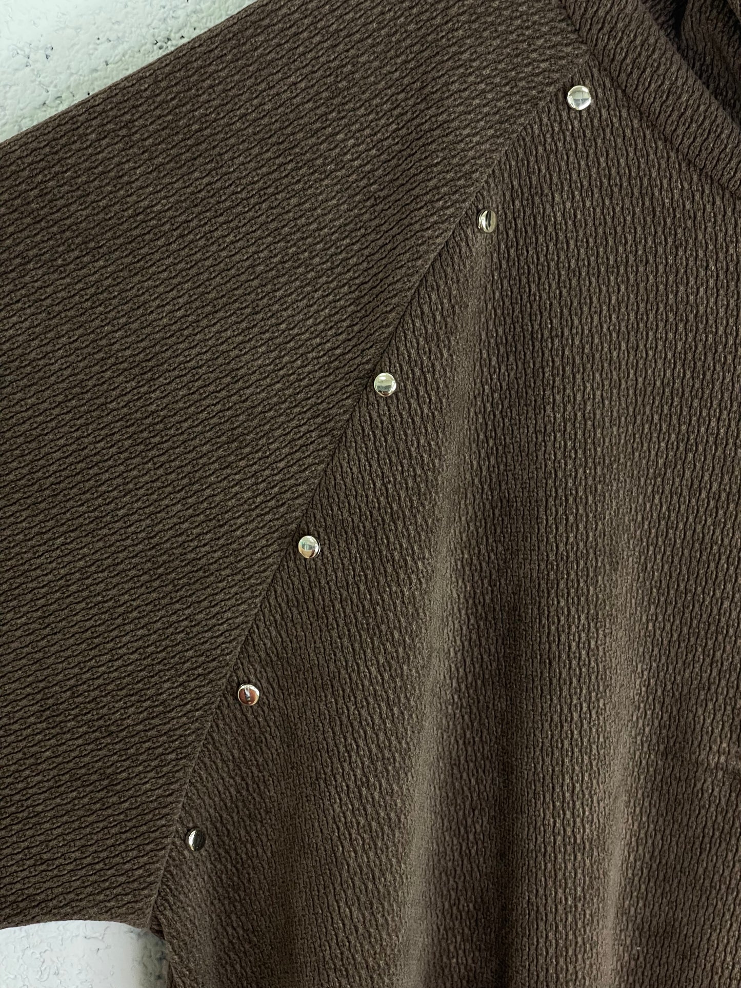 Sudadera Perla Marrón chocolate