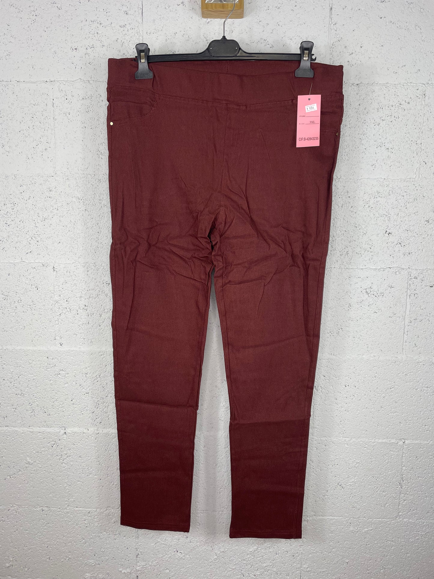 Pantalón Menorca Burdeos