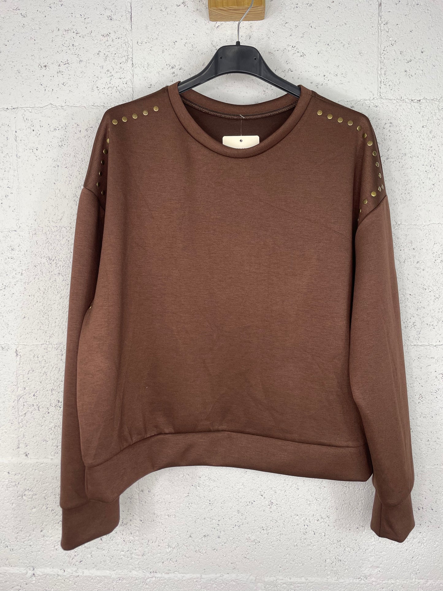 Sudadera Julia Marrón Chocolate