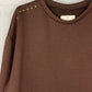Sudadera Julia Marrón Chocolate
