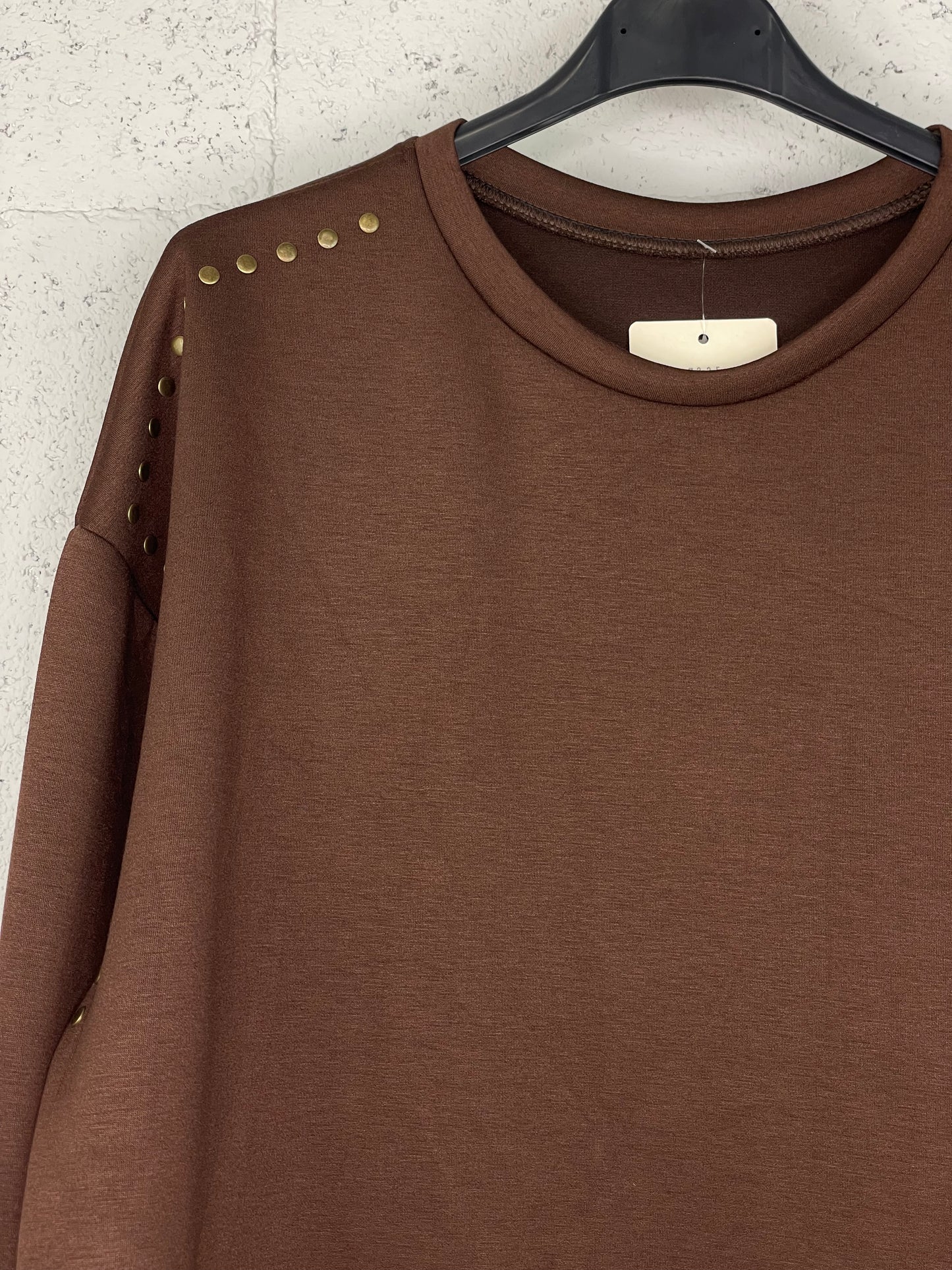 Sudadera Julia Marrón Chocolate