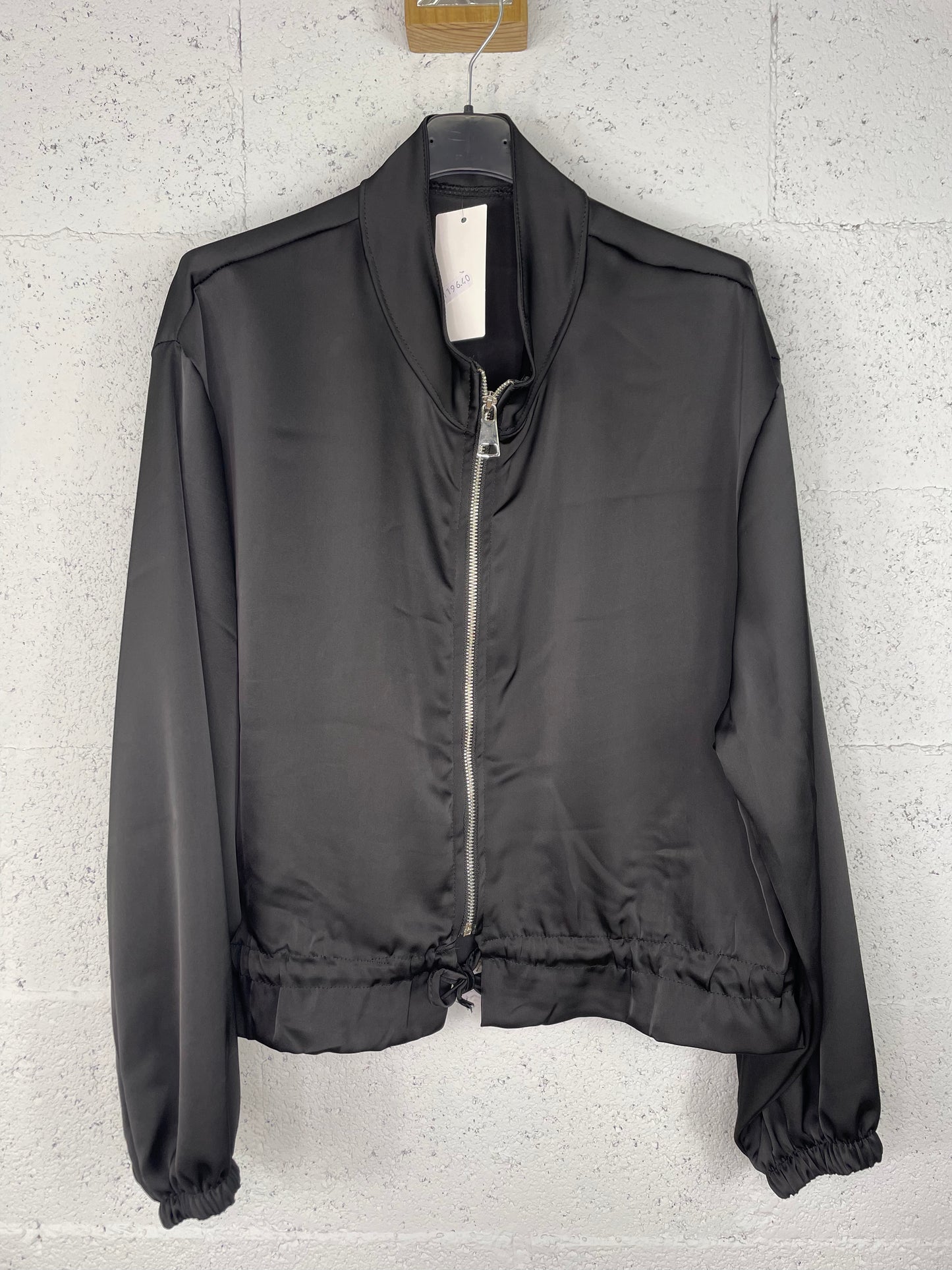 Chaqueta Alba Negro Raso