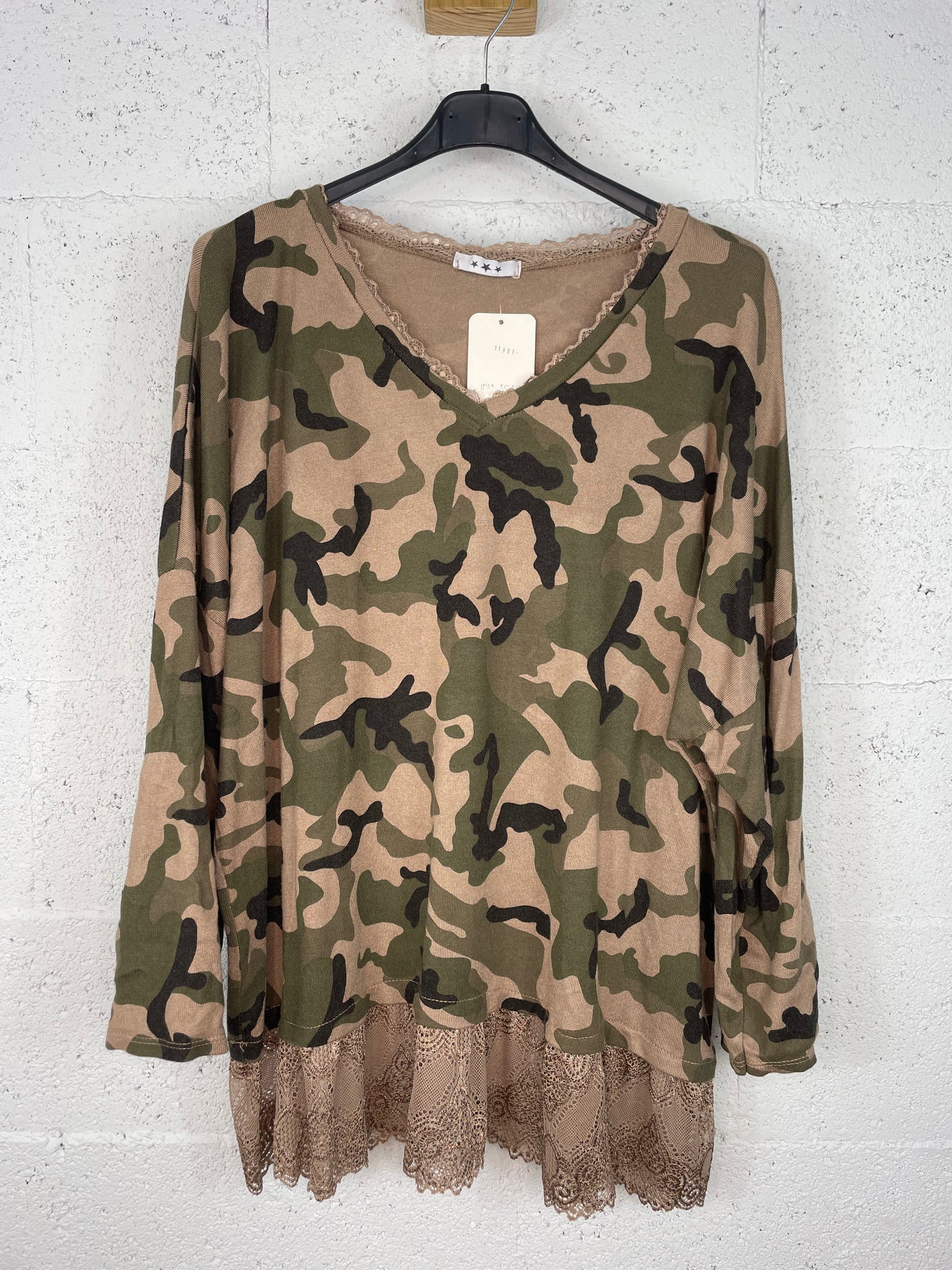Jersei Aspen Camel militar