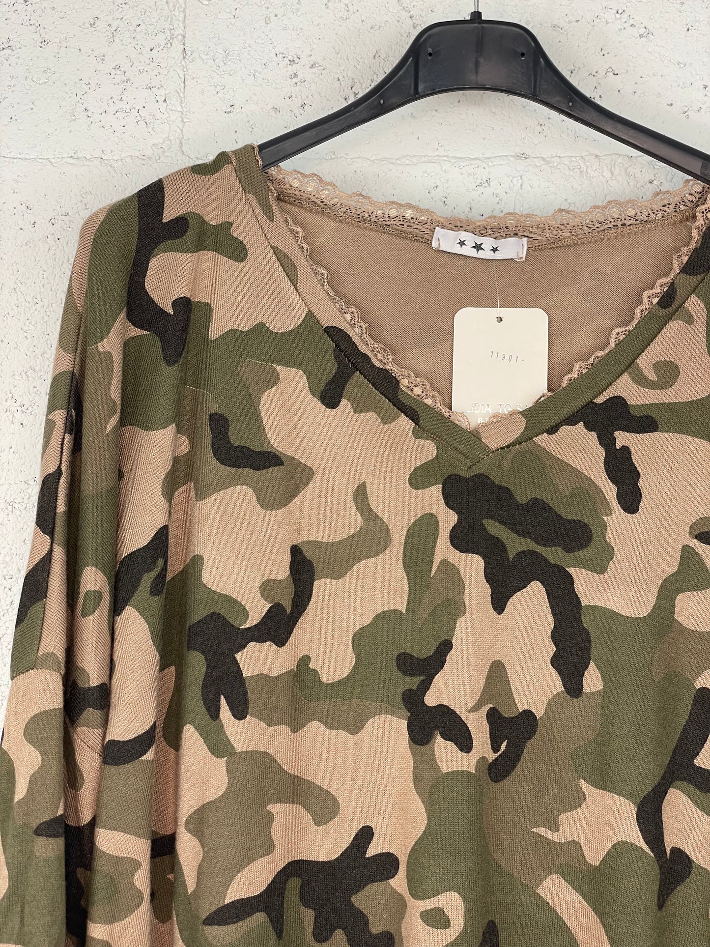 Jersei Aspen Camel militar