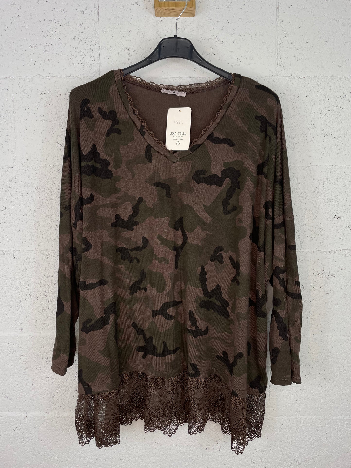 Jersei Aspen Marrón chocolate militar