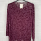 Blusa Abril Burdeos