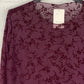 Blusa Abril Burdeos
