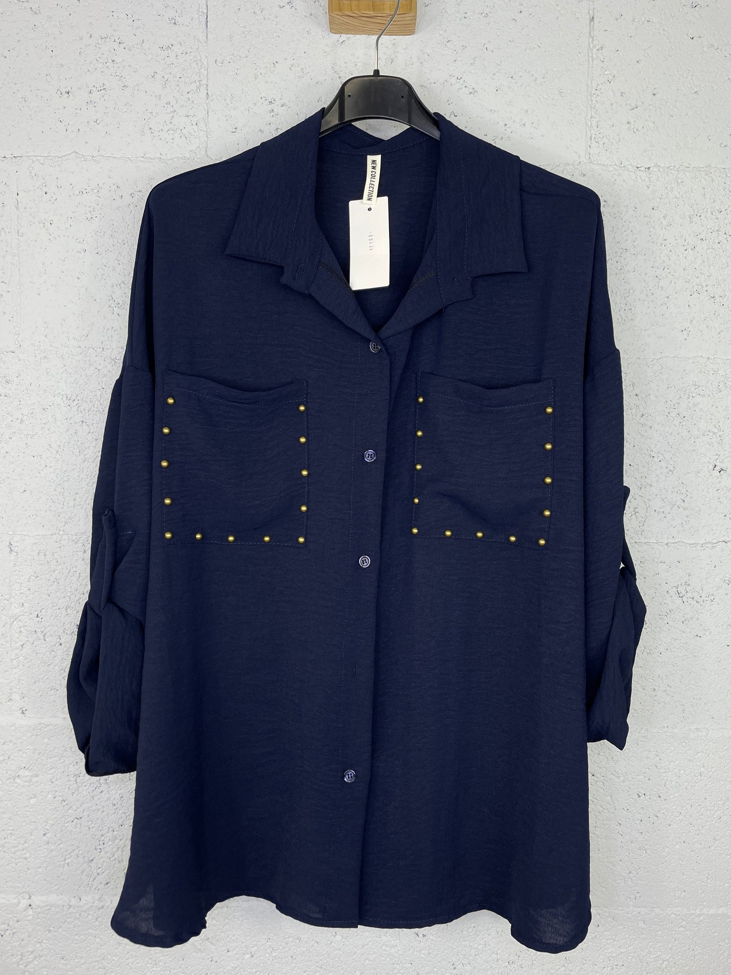 Camisa Mazarrón Azul Marino