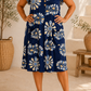 Vestido Paulina Azul Marino