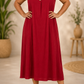 Vestido Austria Burdeos