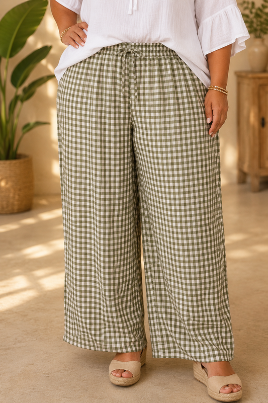 Pantalón Violeta Caqui