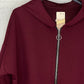 Sudadera Aire Burdeos