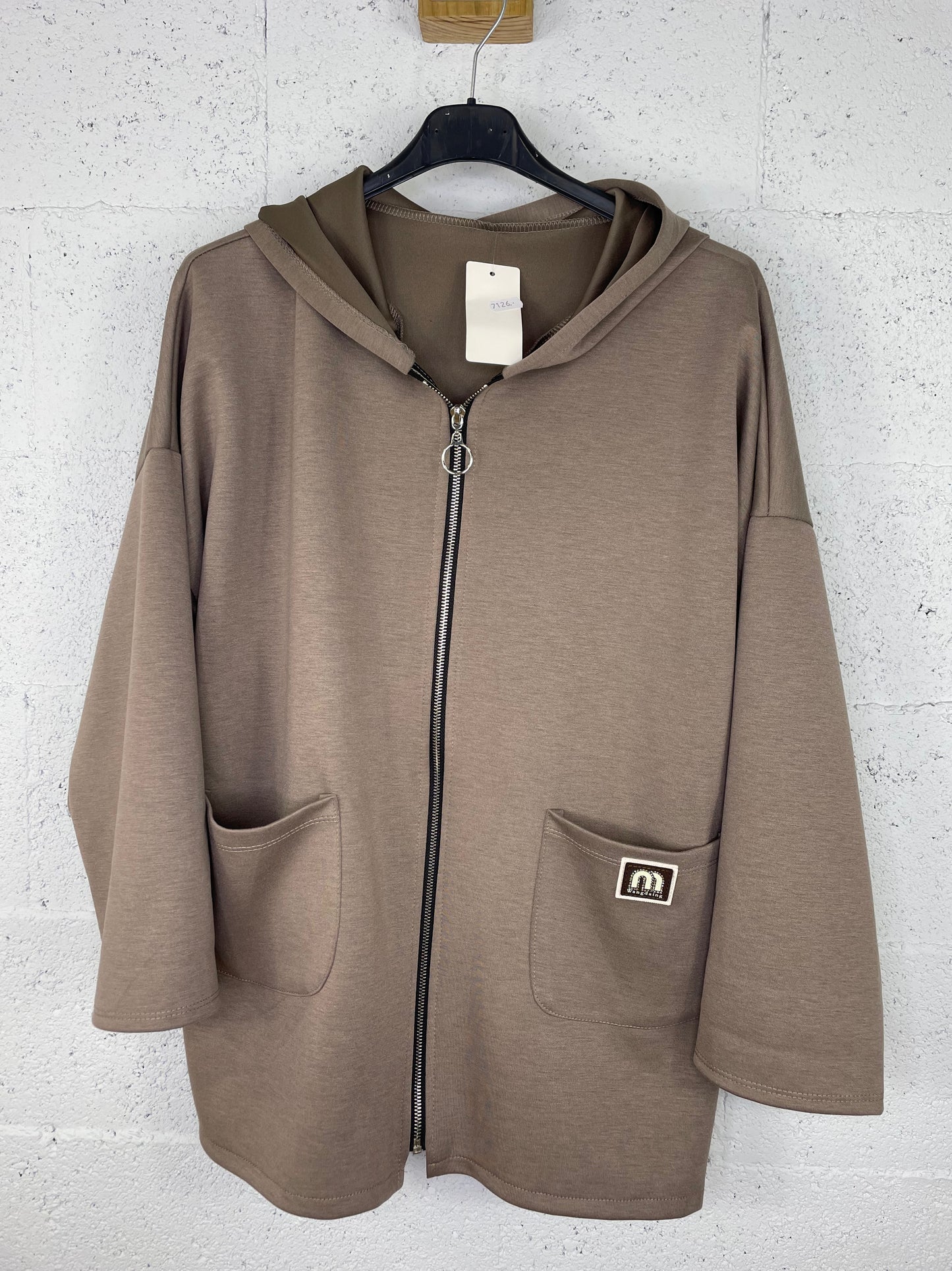 Sudadera Aire Taupe