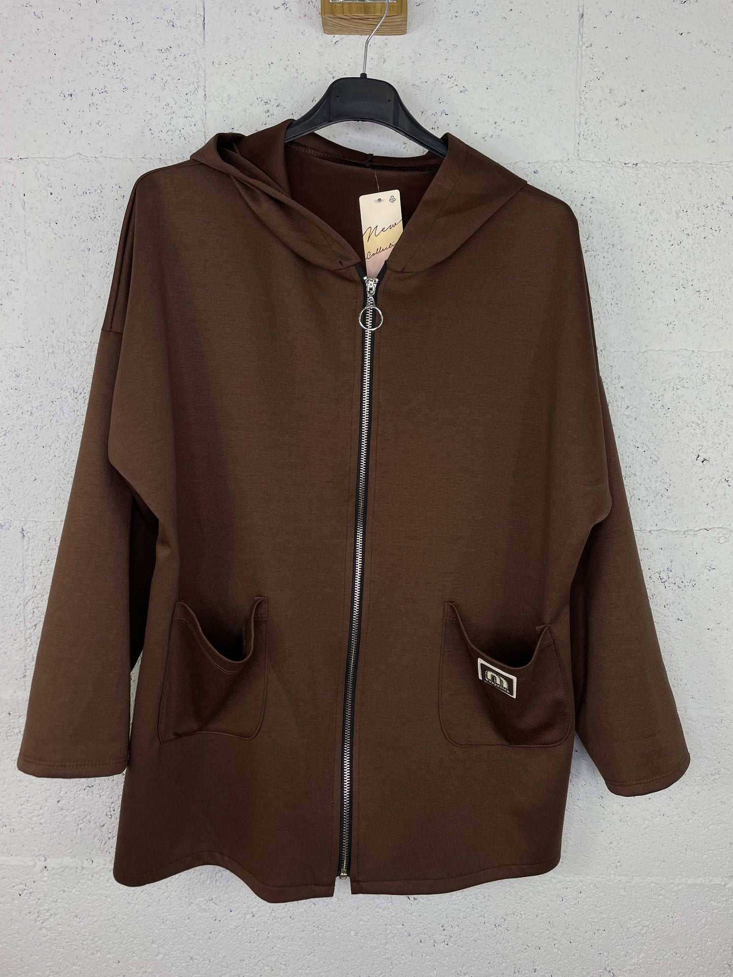 Sudadera Aire Marrón chocolate