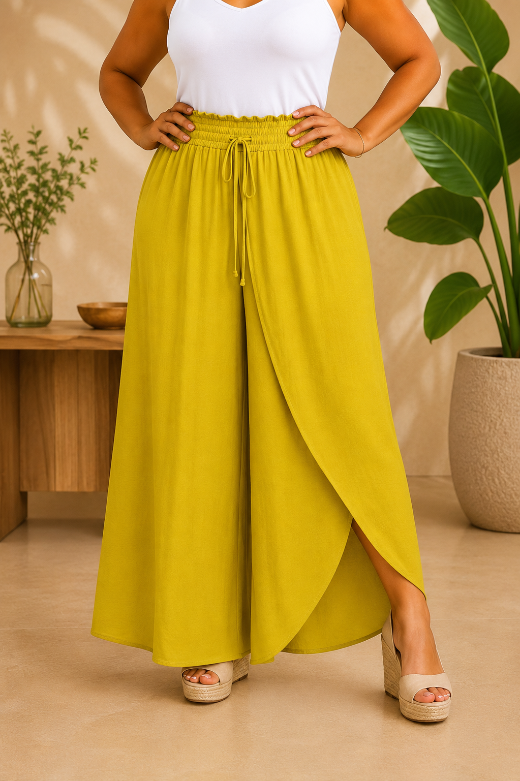 Pantalón Alama Mostazza/Pistacho