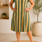 Vestido Ángela Rayas Mostazza
